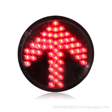 12V Fresnel Lens Red 200mm traffic light module